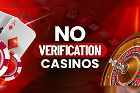 No Verification Online Casinos Play Without Barriers