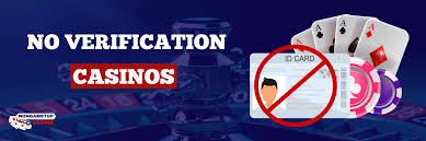 No Verification Online Casinos Play Without Barriers