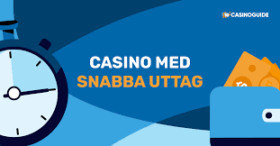 Casino med snabba uttag – Din guide till friktionsfria spelupplevelser