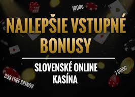 Online Kasíno Slovenský Vyhrajte Ještě Dnes!